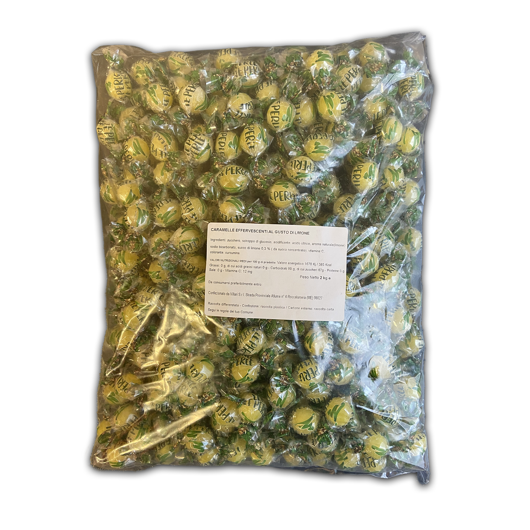 Caramelle Perle di Lumi sfuse in sacchetto da 2kg