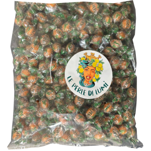 Caramelle perle di lumì sfuse in sacchetto da 2kg - gusto arancia